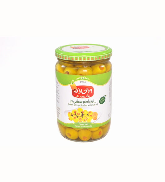 Green Olives With Carrots 700g