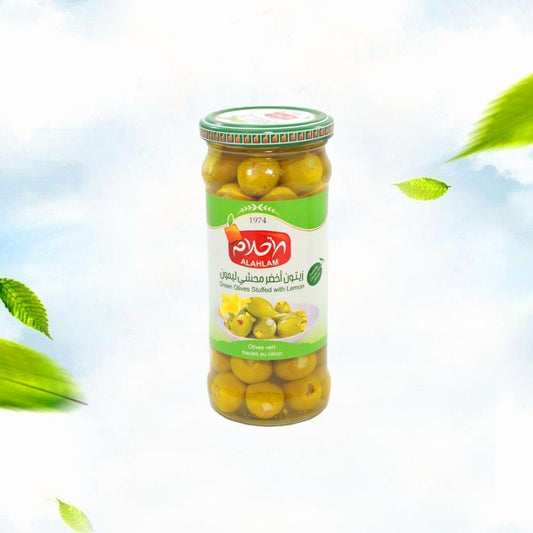 Green Olives With Lemon 325g