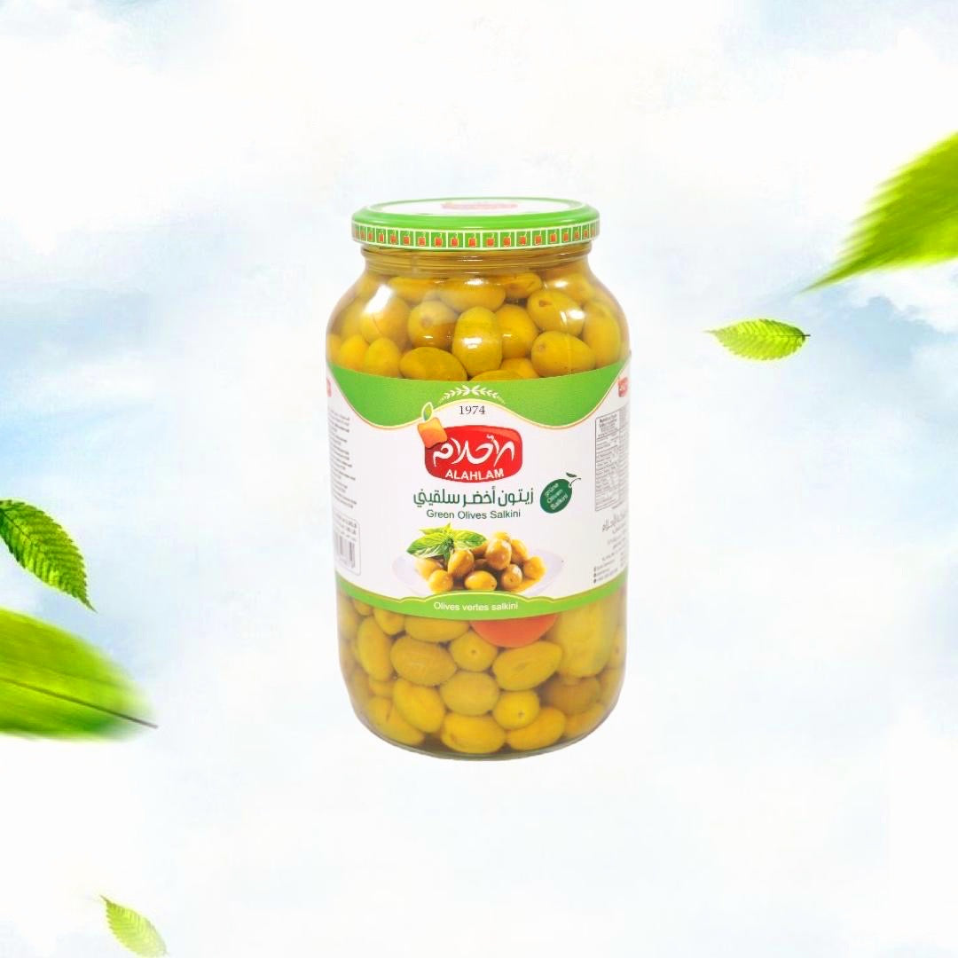 Green Olives Salkini 1300g