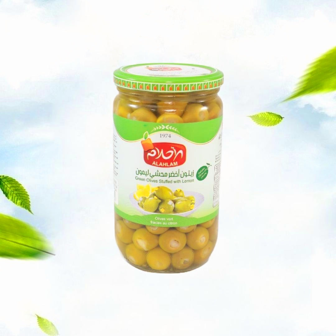 Green Olives With Lemon 700g