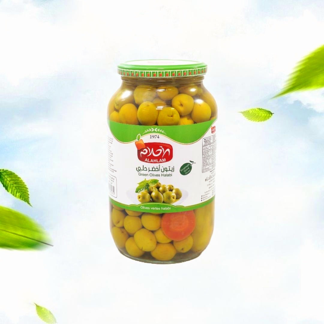 Green Olives Halabi 1300g